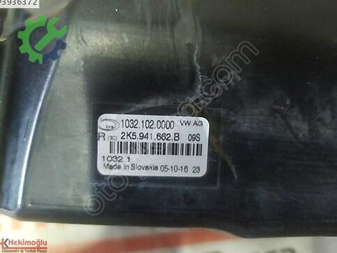 Volkswagen Caddy 2K5941662B çıkma parça