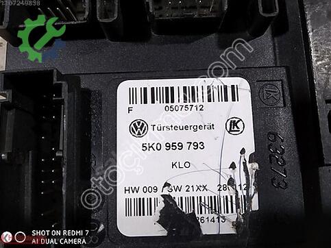 Volkswagen Caddy Cam Motoru 5K0959793 çıkma parça