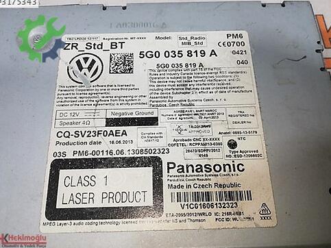 BMW 7 Serisi 5G0035819A çıkma parça