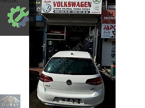 VW GOLF 7 ÇIKMA BAGAJ KAPAĞI ARKA TAMPON KASA HATASIZ KOMPLE