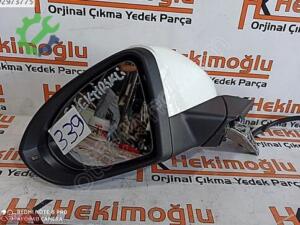 VW GOLF 7 ORJİNAL KAPI AYNASI MANUEL KATLANIR SOL ELEKTRİKLİ HAT (2. Adet)