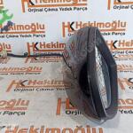 VW GOLF 7 ORJİNAL KAPI AYNASI MANUEL KATLANIR SOL ELEKTRİKLİ SİY