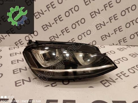 VW GOLF 7 U LED SAĞ XENON LEDLİ FAR ORJİNAL 1