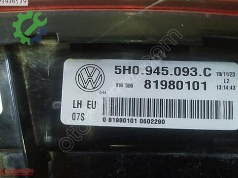 Volkswagen Golf 5H0945093C çıkma parça