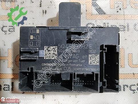 Volkswagen Jetta Kapı Kontrol Modülü 5Q0959592E çıkma parça