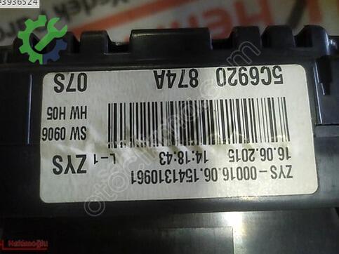 Volkswagen Jetta 5C6920874A çıkma parça