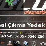 Vw passat b6 2005-2011 sağ ön cam ızgarası 3c1819404