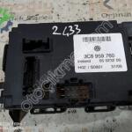 VW PASSAT CC SÜRÜCÜ KOLTUK KONTROL MODÜLÜ 3C8 959 760