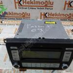 VW PASSAT GOLF JETTA MULTİMEDYA TEYP 1K0 035186 AD, CAMDA KIRIK