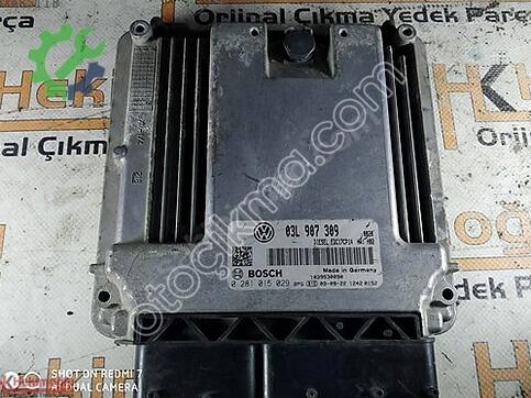 Volkswagen Passat Motor Beyni 03L907309 çıkma parça