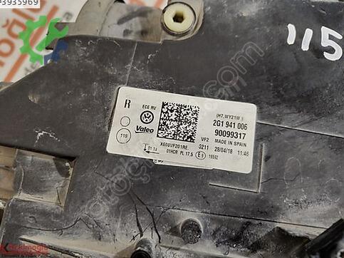 Volkswagen Polo çıkma parça
