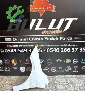 Vw polo sol çamurluk beyaz orjinal çıkma 2017-2019 (2. Adet)