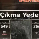 Vw seat skoda audi su radyatörü