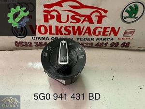 VW TİĞUAN ÇIKMA ORJİNAL FAR SİS DÜĞMESİ ANAHTARI 5G0 941 431 BD