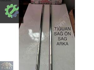 VW TİGUAN ÇIKMA SAG ÖN SAG ARKA NİKELAJLI CAM SIYIRICI FİTİLİ