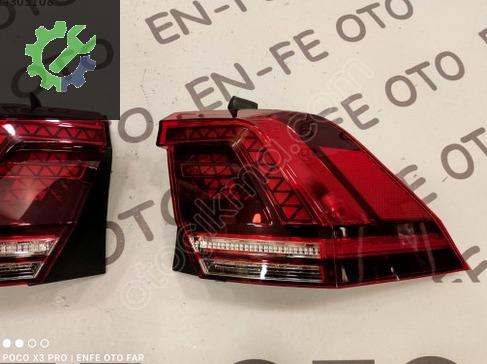 VW TİGUAN SAĞ SOL LEDLİ LED STOP LAMBASI SIFIR 2016 – 2020 1