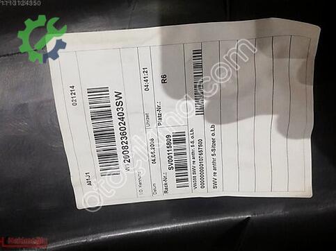 Volkswagen Touran 1T0867036031 çıkma parça