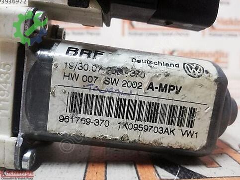 Volkswagen Touran 1K0959703AK çıkma parça