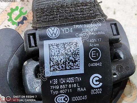Volkswagen Transporter 7H9857816L çıkma parça