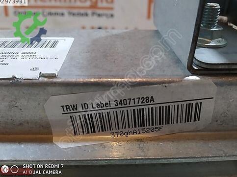 Volvo S80 34076630 çıkma parça