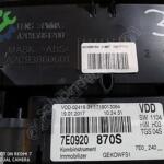 VW TRANSPORTER T6-T7 KİLOMETRE SAATİ KADRAN 7E0920 870S, KİLOMET