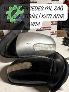 W163 MERCEDES ML SAĞ SOL ELEKTİRİKLİ KATLANIR AYNA