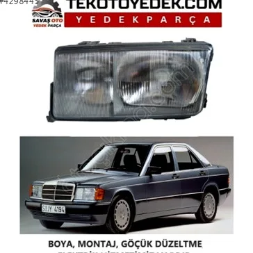 Mercedes-Benz 190 Sağ Ön Far çıkma parça