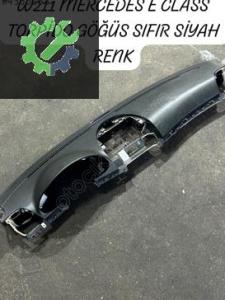 W211 MERCEDES E CLASS TORPİDO GÖĞÜS SIFIR SİYAH RENK (Videolu)