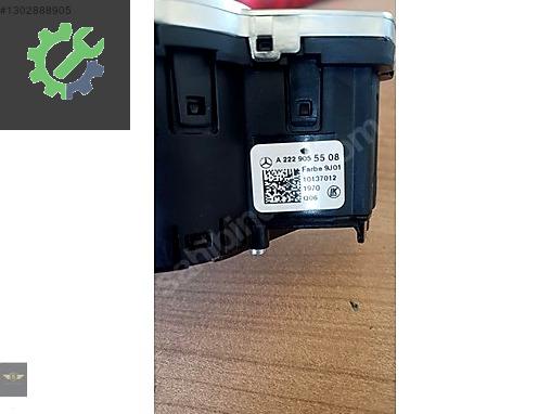 w213 kasa mercedes far anahtarı A222 90555 08