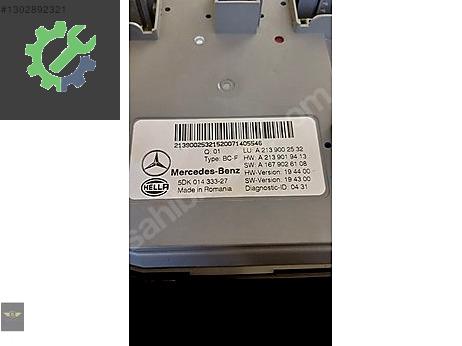 Mercedes-Benz EQA Beyin çıkma parça