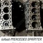 W646 MERCEDES SPRİNTER W639 VİTO VİANO C220 EURO 4 YARIM MOTOR
