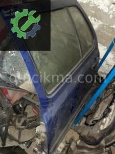Wolksvagen golf 3 sol arka kapı çıkma orjinal