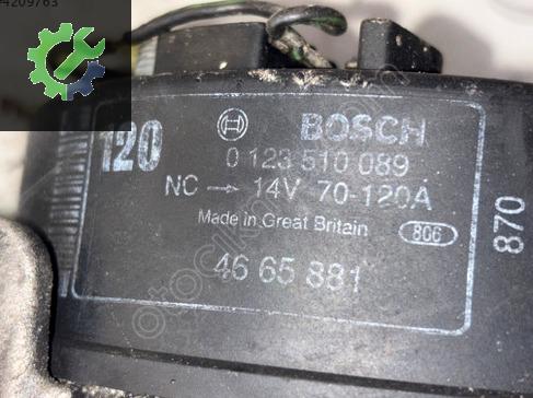 Saab 9-3 Şarj Dinamosu 0123510089 çıkma parça