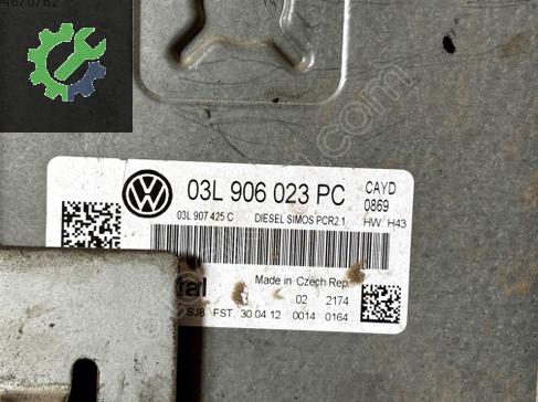 Volkswagen Caddy Motor Beyni 03L906023PC-SIMOS çıkma parça