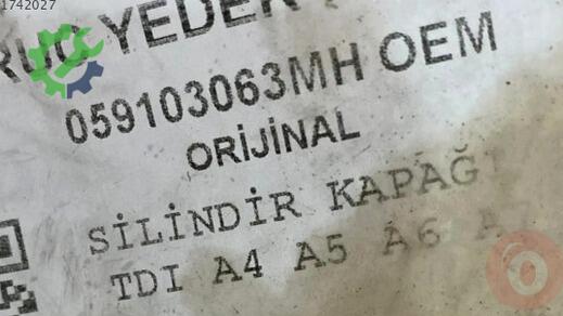 Audi A6 Silindir Kapağı 05910306EMH çıkma parça