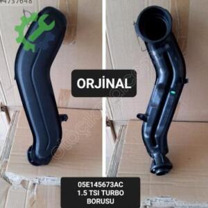 05E145673 1.5 TSI HAVA BASINÇ BORUSU ( İNTERCOOL BORU ) ORJİNAL