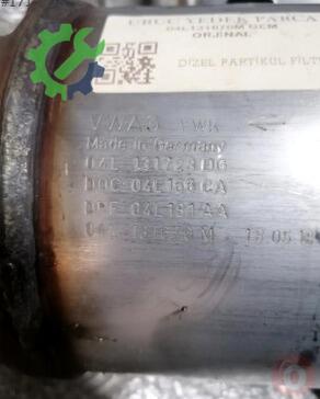 Volkswagen Golf Partikül Filtresi 05L131670M çıkma parça