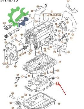 Audi A4 Karter 06H103138E çıkma parça