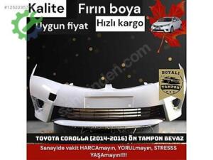 Toyota Corolla 2014-2016 Beyaz Ön Tampon Sıfır (5. Adet)