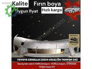 Toyota Corolla Orijinal Sıfır Gri Ön Tampon (3. Adet)