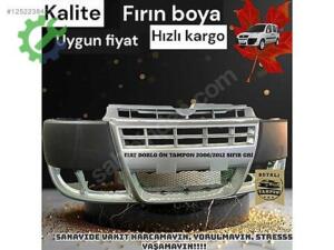 Sıfır Orijinal Ön Tampon Fiat Doblo Gri