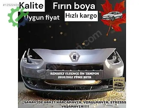 Renault Fluence Tampon çıkma parça