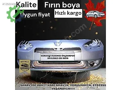 Renault Fluence Tampon çıkma parça