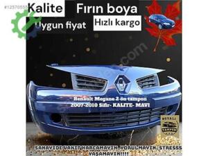 Sıfır Orijinal Ön Tampon Renault Megane Mavı