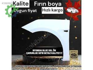 Hyundai Accent Blue Orijinal Sıfır Beyaz Sol Ön Çamurluk
