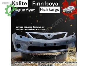 Sıfır Ön Tampon — Toyota Corolla 2011-2013 Füme