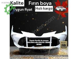 Orijinal Toyota Corolla Ön Tampon 2020-2024 Beyaz Sıfır