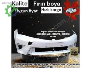 Sıfır Ön Tampon — Toyota Corolla 2014-2016 Beyaz (2. Adet)