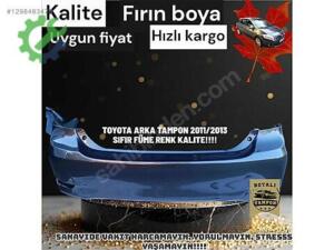 Toyota Corolla 2011-2013 Füme Arka Tampon Sıfır
