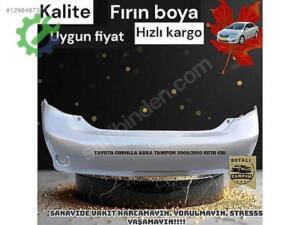 Orijinal Toyota Corolla Arka Tampon 2009-2010 Gri Sıfır